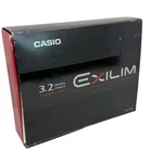 Casio Exilim EX-S3 Ultra Slim Y2K Digital Camera Cib Tested Works Great W/box. Fixed Price $124.94.