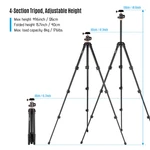 Andoer Q160SA Tripods Camera With Panoramic Ballhead For Dslr Digi. Fixed Price $96.57.