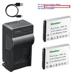Kastar Battery Ac & Usb-c Charger For Canon Powershot SD960 SD970 SD1000 SD1100. Fixed Price $7.99.