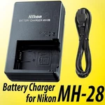 Nikon MH-28 Battery Charger For En-el 21 Li-ion #G017. Fixed Price $19.99.