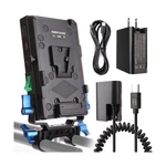 V-mount Lock Battery Plate Power Supply Splitter Adapter With Charging Functi.... Fixed Price $151.30.