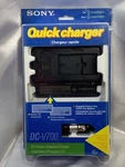 DC-V700 Sony Quick Charger Ac Power Adaptor, For Lc Batteries Open Box. Fixed Price $26.69.