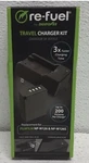 Digipower Re-fuel Travel Charger Kit For Fujifilm And NP-W1265. Fixed Price $8.50.