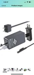 Kabcon Microsoft Surface Pro Laptop 65W Charger With Travel Case New In Box. Fixed Price $19.99.