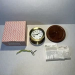 Weems & Plath Atlantis 8-DAY Ships Bell Clock 200200 Brass + Box/papers/key. Fixed Price $399.99.