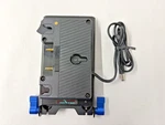 Indipro Gold Mount Battery Plate For Blackmagic Cinema Camera W/ 15MM Rod. Fixed Price $67.00.