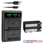 Kastar Battery LTD2 Usb Charger For Canon GL-1 DM-GL1 GL-2 DM-GL2 XL-H1S. Fixed Price $9.99.