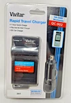 Vivitar QC-902 Rapid Travel Camera Charger From Wall Or Auto B2 397. Fixed Price $11.95.