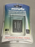 Digipower BP-NKL12 Rechargeable Li-ion Battery Replacement For Nikon EN-EL12. Fixed Price $15.99.