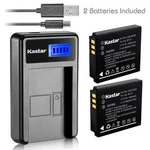 Kastar Battery And Lcd Slim Usb Charger For Panasonic CGA-S005 DMW-BCC12 DMC-FS2. Fixed Price $13.99.