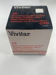 Vintage Vivitar 2X Macro Focusing Teleconverter C/fd Box Ce. Fixed Price $11.03.
