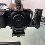 Blackmagic Pocket Cinema Camera 4K Full Rigm Tilta Cage, V-mount Batteries, Cha. Fixed Price $1200.00.