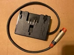 Anton Bauer 3-STUD Gold-mount Battery Adapter Plate W/ 2-PIN Power Connector Plu. Fixed Price $50.00.