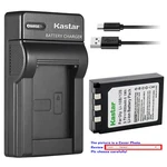 Kastar Battery Slim Charger For Olympus LI-10B LI-12B LI-10C Camedia C-7000 Zoom. Fixed Price $9.09.