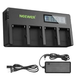 Neewer 4-CHANNEL Battery Charger With Lcd Display For Sony NP-F550 F570. Fixed Price $41.49.