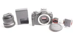 Canon Eos R100 Mirrorless Camera Kit With RF-S18-45MM Is Stm, RF75-300MM Lenses. Fixed Price $519.99.
