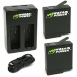Wasabi Power Battery (2-PACK) & Dual Charger For Gopro HERO7 Black, HERO6, HERO5. Fixed Price $22.99.