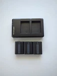 Ravpower RP-PC056 Charger With 3 Batterys Sony Camera BM-NP-FW50 1500MAH. Fixed Price $20.00.