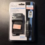 Vivitar Rapid Travel Charger 100-240V VIC-QC-102 Sony Compatible NP-FV50 FH50. Fixed Price $18.00.
