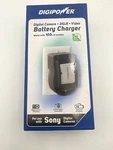 Digipower QC-500S Travel Battery Charger For Sony Digital Cameras Dslr. Fixed Price $14.95.