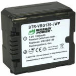 Wasabi Power Battery For Panasonic VW-VBG130 (1500MAH). Fixed Price $16.99.