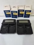 Watson Duo Charger Of 2 For Canon LP-E6 W/lot 4 Plates. Fixed Price $39.99.