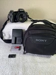 Sony Cyber-shot DSC-H50 9.1 Mp Digital Camera Battery Charger 8GB & Bag. Fixed Price $87.31.