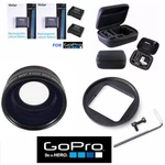Battery For Gopro HERO4 Silver X2 Ahdbt 401+ Hard Case Ultra Fisheye Lens. Fixed Price $49.05.