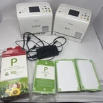 Canon Selphy ES2 CA-ES100 White Compact Photo Printer Portable Cartridge Read. Fixed Price $62.99.