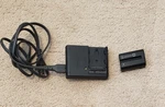 Genuine Sony BC-VM10 Battery Charger W/ NP-FM500H Oem Ac Power Cord. Fixed Price $22.99.