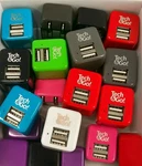 Tech&go! 2PORT Usb Wall Charger, Power Adapter For Phones/tablets, Wholesale Lot. Fixed Price $19.98.