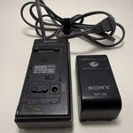 Sony Power Adaptor AC-V30 With NP-68 Battery For Handycam. Fixed Price $15.00.