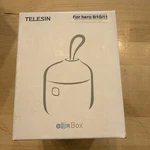 Telesin Charger Box For Gopro Hero 10 9 Tf Card Storage Battery Charging. Fixed Price $32.00.