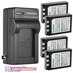 Kastar Battery Travel Charger For Olympus LI-10B LI-12B LI10C Stylus 400 Digital. Fixed Price $6.99.