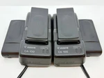 Genuine Two Canon CA-910 Battery Chargers With 5 Oem Batteries (tested). Fixed Price $34.99.