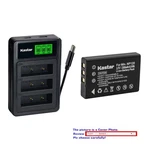 Kastar Battery Triple Charger For Fujifilm NP-120 F10 F11 M603 Camera. Fixed Price $19.99.