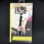 Vivitar Creator Series Power Grip Charger Selfie Stick With New. Fixed Price $18.01.