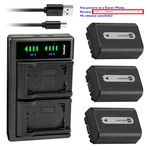 Kastar Battery Lcd Dual Charger For Sony NP-FH30 NP-FH40 NP-FH50 NP-FH70 NPFH100. Fixed Price $30.99.