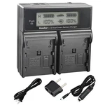 Lcd Dual Charger For Canon BP-A30 BP-A60 BP-A90 Battery, CG-A10 CG-A20. Fixed Price $50.49.