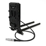 Core Swx 15MM Rail Cheese Plate With V-mount Battery And 10" 2-PIN. Fixed Price $227.05.