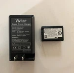 Vivitar Ac/dc Us Rapid Travel Charger VIV-QC-104 With Sony NP-FW50 Battery. Fixed Price $45.00.