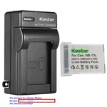 Kastar Battery Ac Wall Charger For Canon NB-13L CB-2LH Powershot SX720 Hs. Fixed Price $62.99.