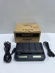 Sony AC-VQL1BP Four Batteries Charger. Fixed Price $351.50.
