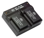 Bm Premium Battery (2-PACK) And Dual Charger For Canon LP-E12. Fixed Price $24.97.
