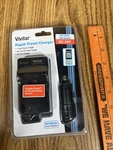 Vivitar Rapid Travel Charger QC-209 Bonus Euro Adapter Brand New. Fixed Price $10.00.