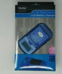 Vivitar VIV-SC-3100-BLU-S Lcd Battery Charger For Sony(r) Batteries (blue. Fixed Price $17.99.