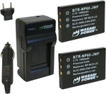 Wasabi Power Battery (2-PACK) And Charger For Pentax D-LI2, D-L12. Fixed Price $20.99.