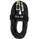 Hqrp Usb Type-c To Fast Charging Cable 100W 6.5 Ft / 78 Inch Nylon. Fixed Price $6.95.