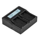 Green Extreme Dual Smart Charger With Lcd Screen For Canon NB-2L. Fixed Price $49.94.