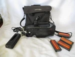 Vintage Panasonic Omnimovie Vhs Camcorder X12 Zoom Made Japan Bag Charger. Fixed Price $119.99.